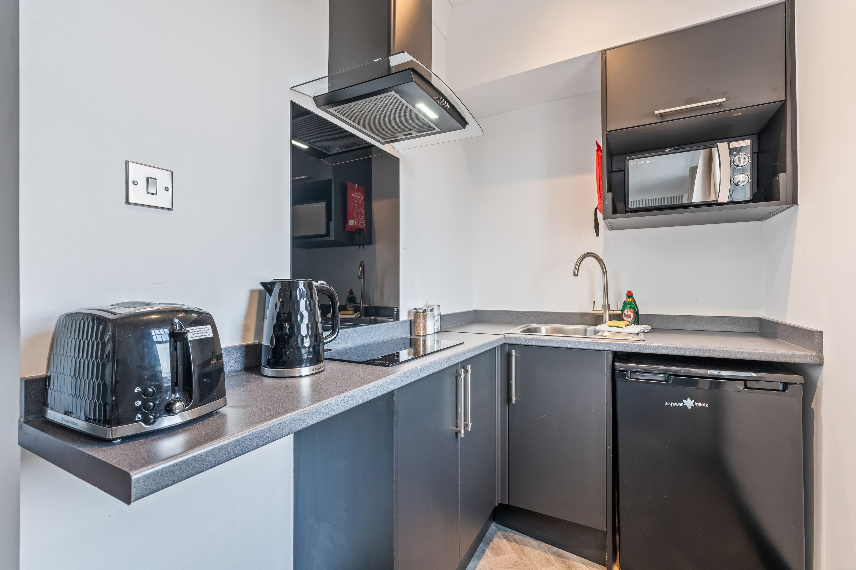 Panoramic Double Room, Ensuite, Sea View | Private kitchen