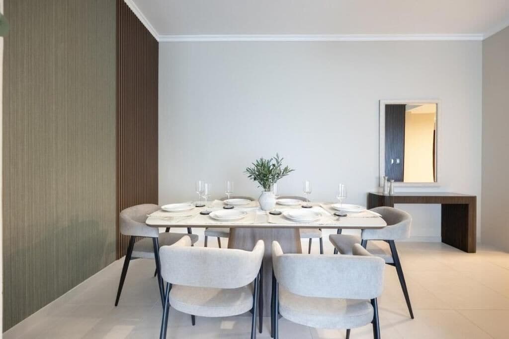 Appartement, balkon | Dineren