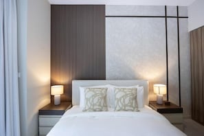 Apartemen, balkon | Setrika/meja setrika dan Wi-Fi gratis