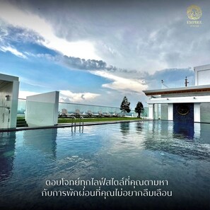 Apartment, 2 Bedrooms, Accessible, Smoking | Pool - Sea View 2 Bed Room Prime Near The Beach (Pattaya)
