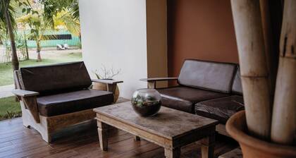 A gorgeous 2-bedroom, 2-bath apartment in the center of Playa Venao