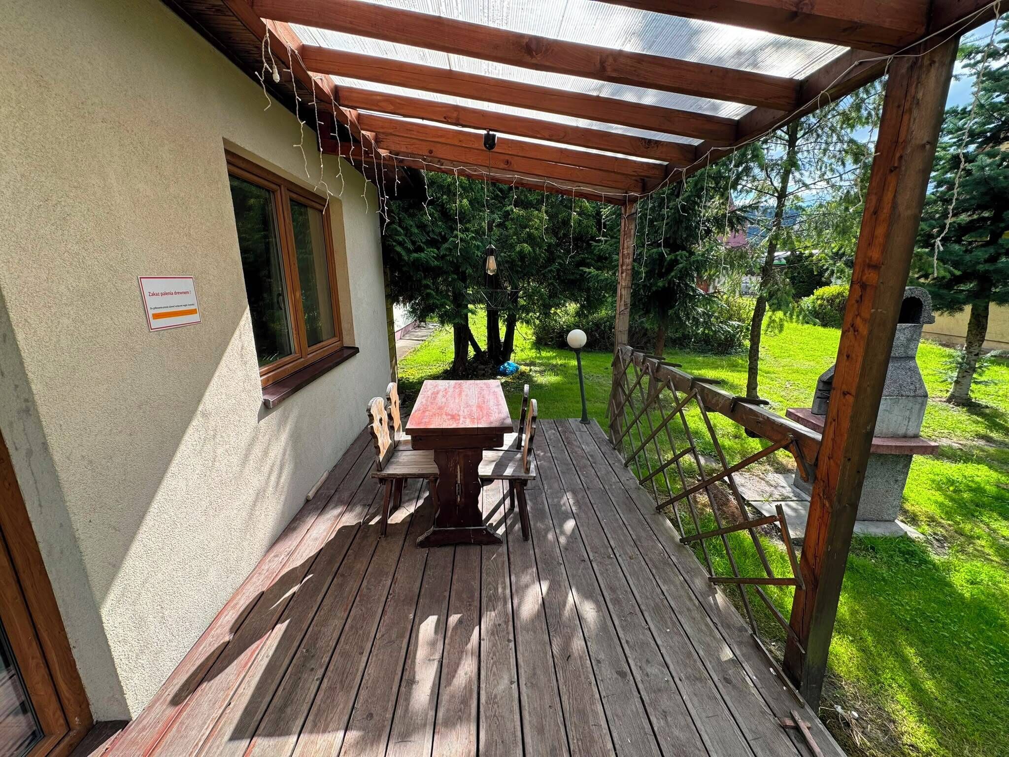 Comfort Cabin, 3 Bedrooms | Terrace/patio