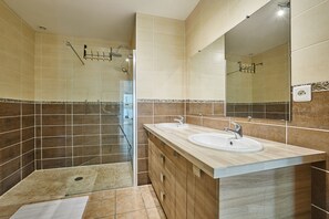 Bathroom - Ker Nil - Jolie maison pour 9 avec terrasses (Mimizan)