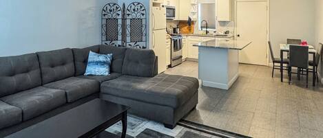 Apartment, Patio | Living area