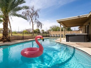 Pool - New! Fore Love of Sun- Golf, Pool, Spa, Firepit (Tempe)