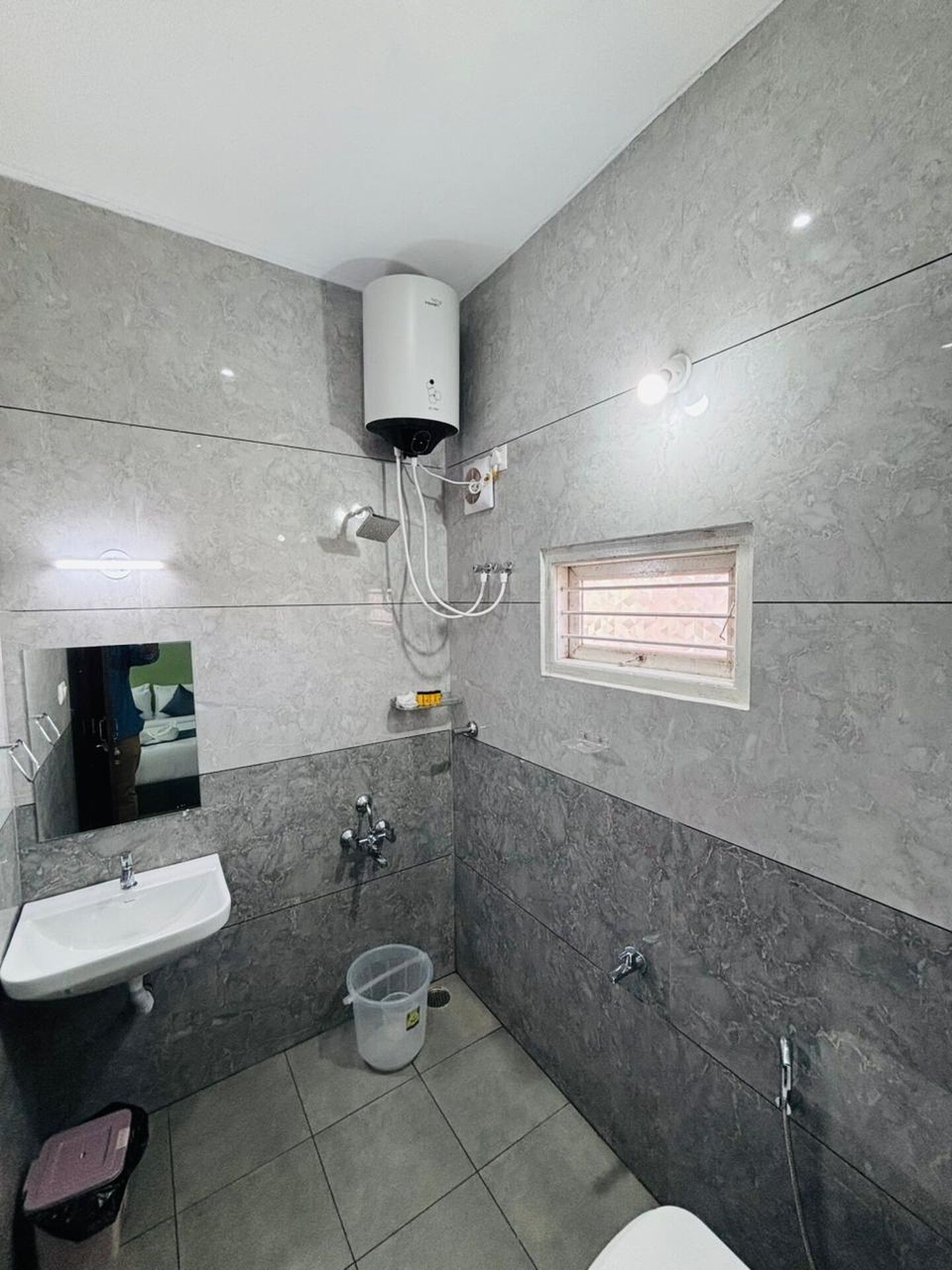 Quadrupla Deluxe | Bagno | Doccia, asciugacapelli, asciugamani, sapone
