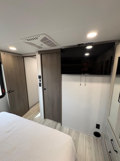 Home away from home in a rural setting with a fully equipped kitchen