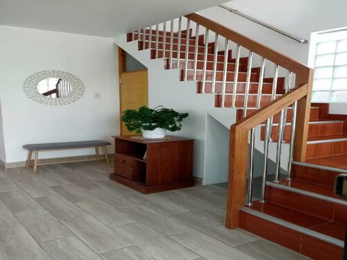 A beautiful house in the Miraflores neighborhood of Oxapampa—very cozy and warm