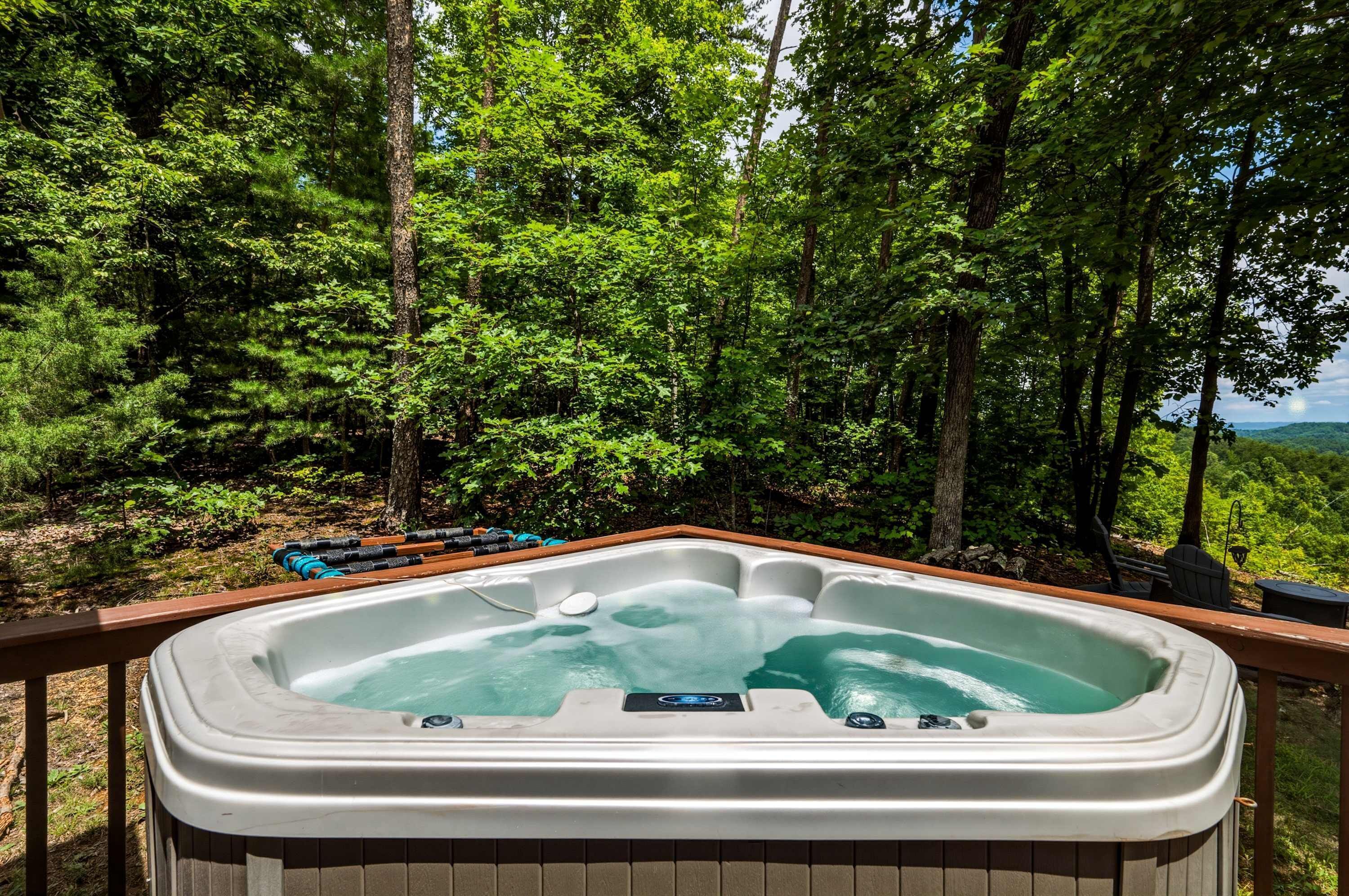 Baignoire à remous extérieure