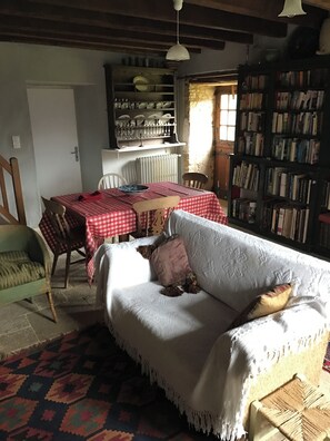 Living area - Vrbo Property (Uzech)