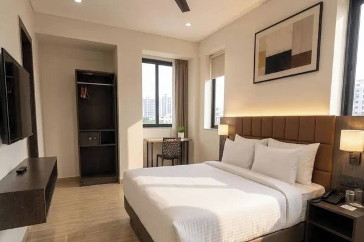 Chambre Premium | Draps en coton égyptien, literie de qualité supérieure