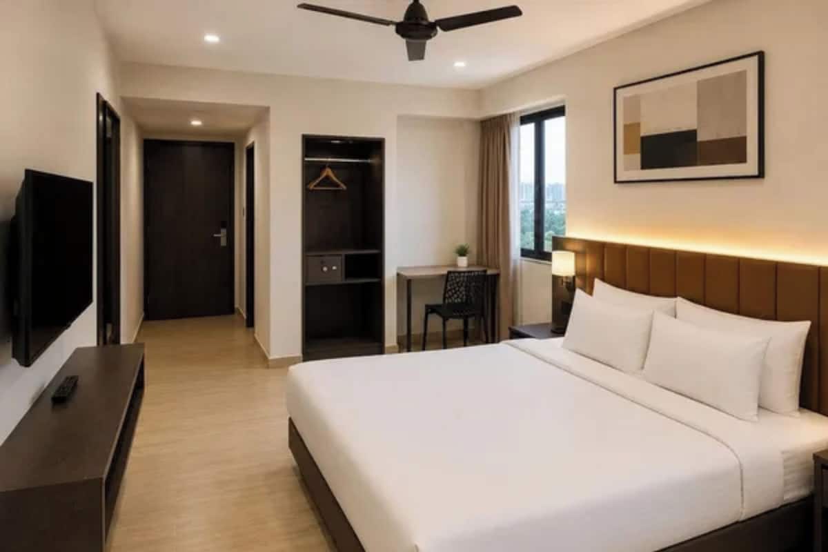Chambre Deluxe | Draps en coton égyptien, literie de qualité supérieure
