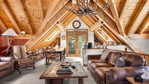 Fernseher, Kamin