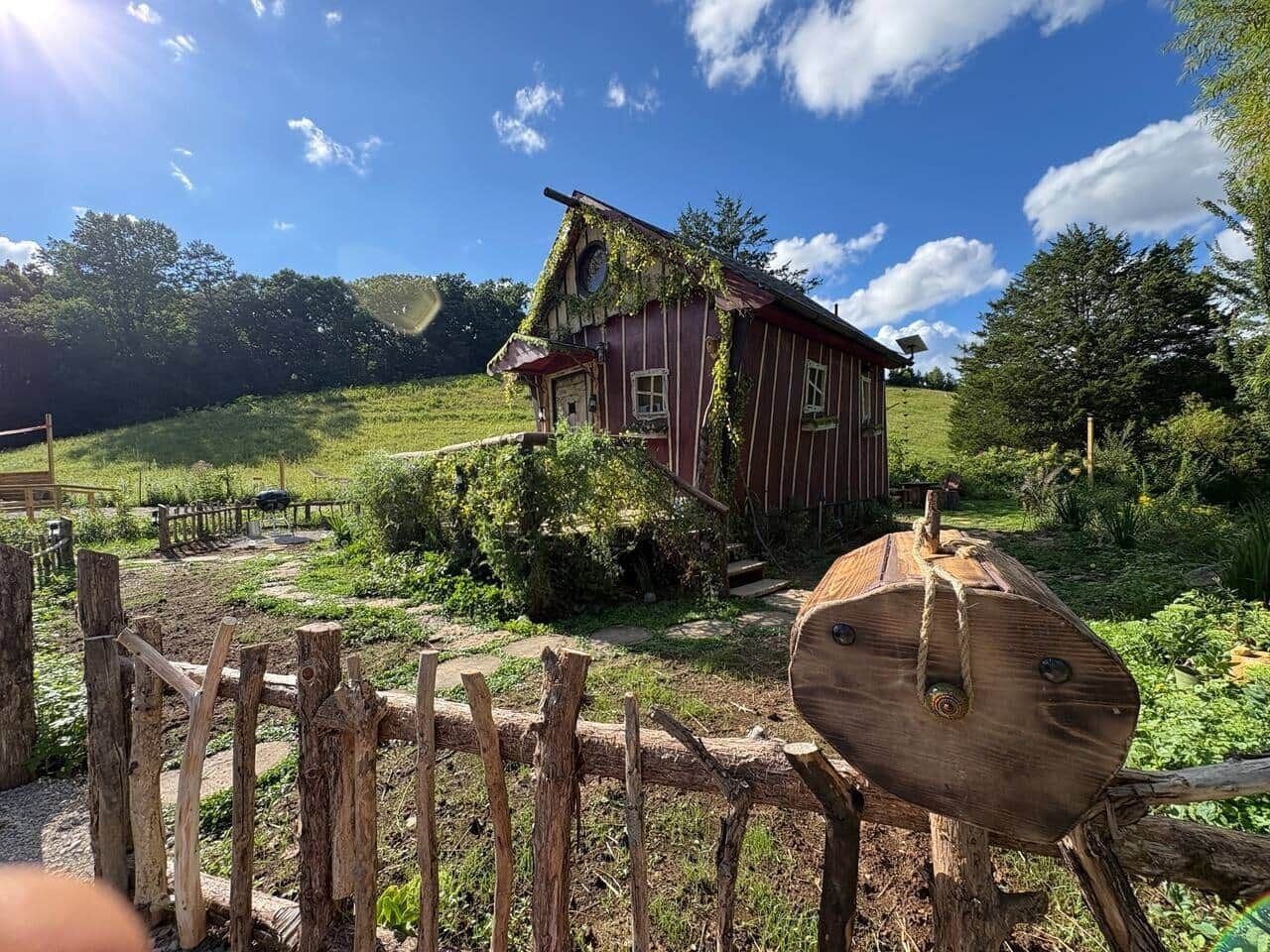 Overnattingsstedets uteområder