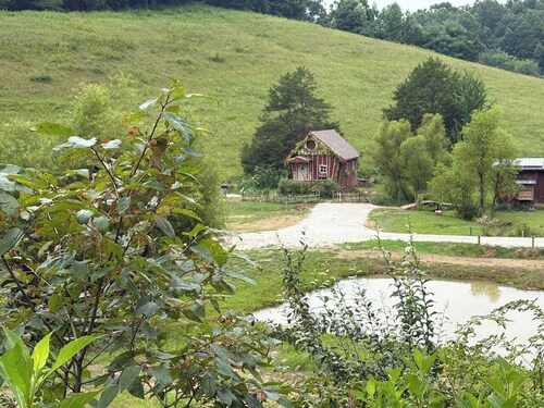 The Crooked Cabin | Wood-Fired Hot Tub near RRG