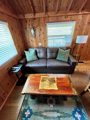 Living area - Lake Carrol Cabin With RV Slip/Power (Donalsonville)