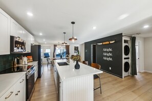 Private kitchen - Cowboy Oasis | Sleeps 7 (Houston)