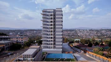 Executive Apartment, Balcony, Pool View | Exterior