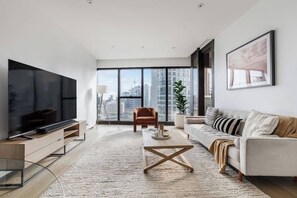 Living area - Riverside Lustre Chic Resort Style Escape by Crown (Southbank)