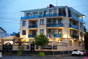 Façade de l’hébergement