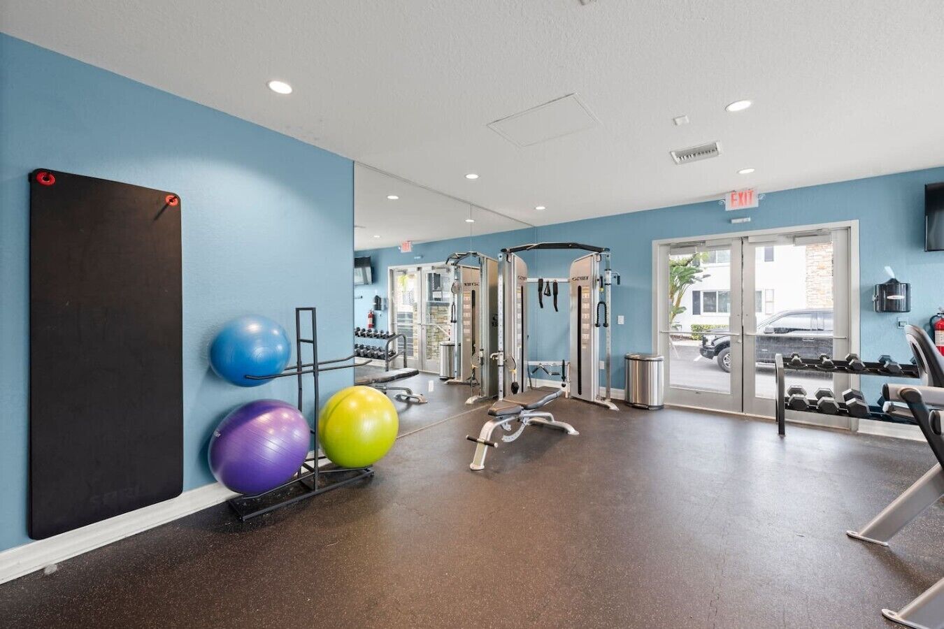 Fitnessbereich