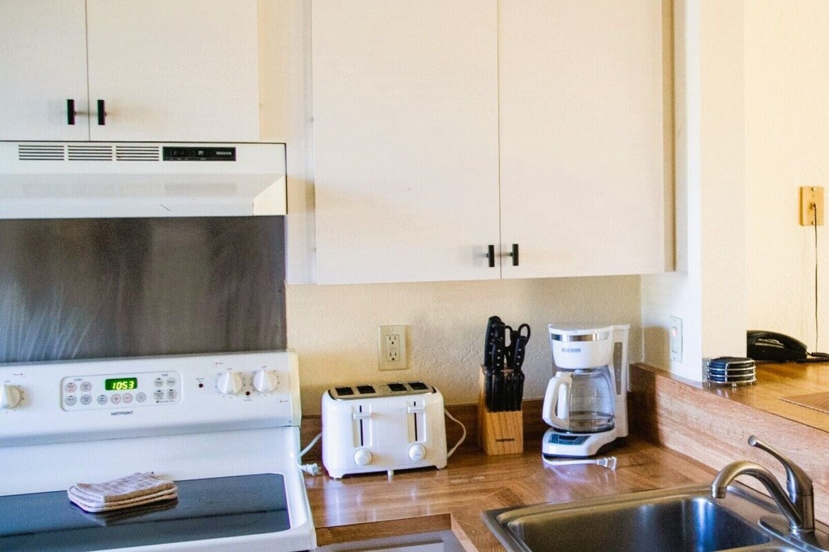Studio Standard, vue lac | Cuisine privée | Cafetière/bouilloire, grand réfrigérateur, micro-ondes, four