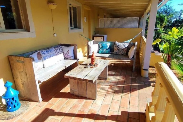 Superior Triple Room, Garden View | Terrace/patio
