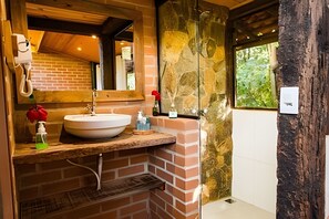 Basic-Ferienhütte | Badezimmer