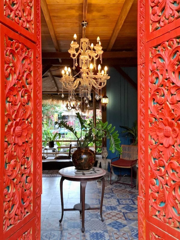Lối vào nơi lưu trú