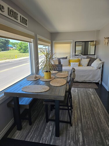 Welcome to the Lake House.  A cozy 2 Bedroom Cottage just steps from the Beach.