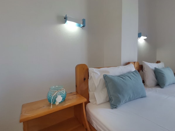 1 bedroom, WiFi, bed sheets - Apollonia apartments- Cozy apartment next to the beach with sea view (Agia Pelagia)