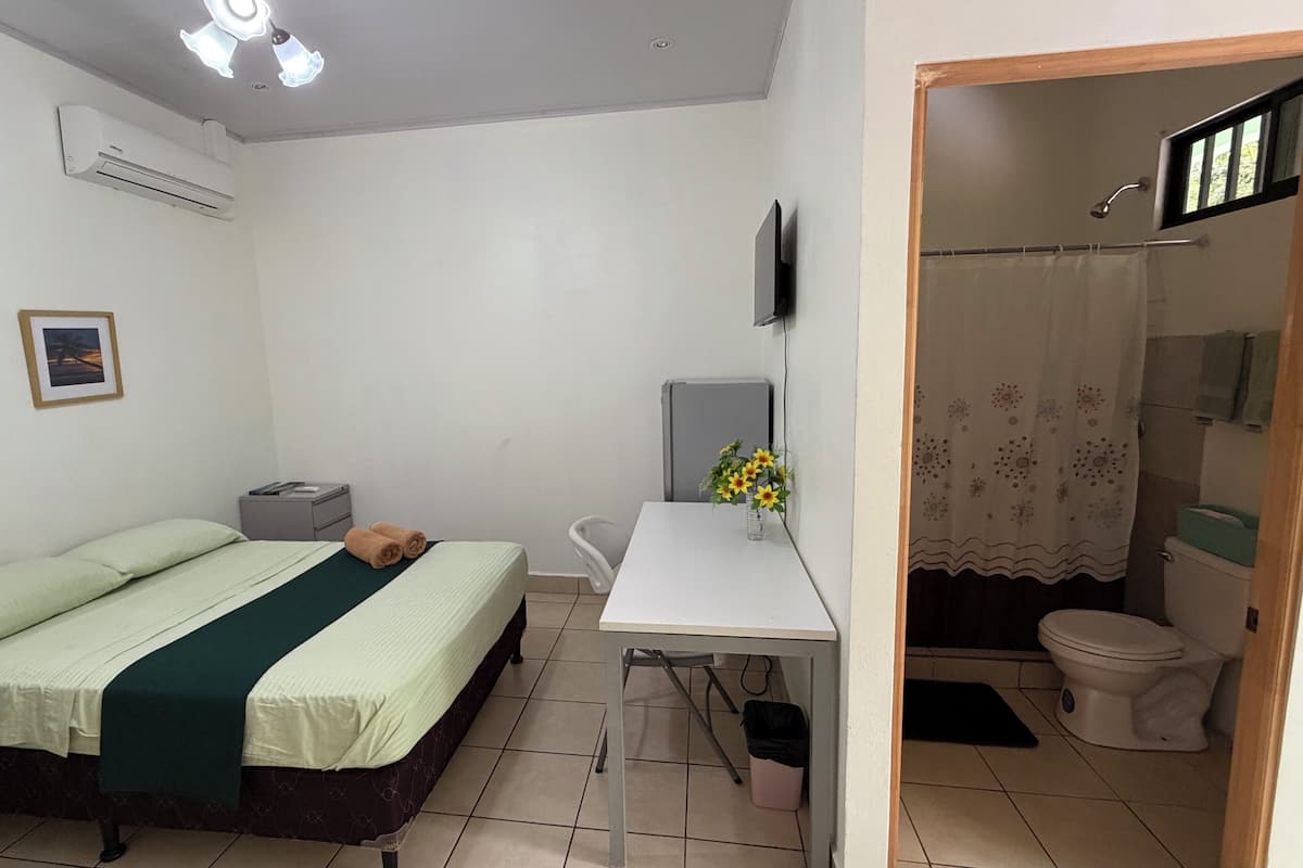 Chambre Double, 1 lit double, vue jardin | Bureau, Wi-Fi gratuit