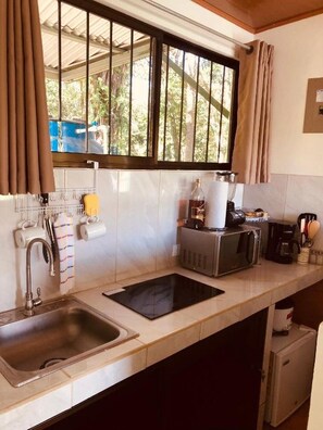 Chambre Double Classique, vue montagne | Cuisine privée