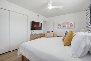 2 Schlafzimmer, Bügeleisen/Bügelbrett, kostenloses WLAN, Bettwäsche