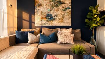 50-inch Smart TV with digital channels, Netflix, Hulu