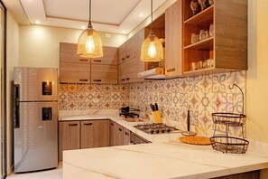 Private kitchen - Getsemaní Colombian Design Apartment Casa Maguey (Cartagena de Indias)