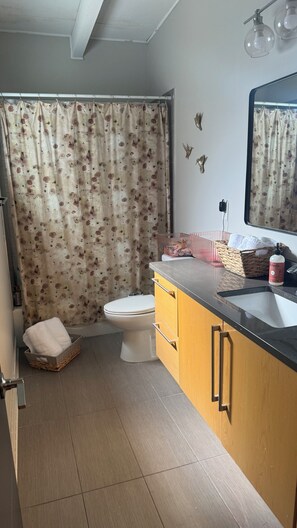 Shower, hair dryer, towels, soap - 3-bedroom house in East Wichita, great for winding down or gathering (Wichita)