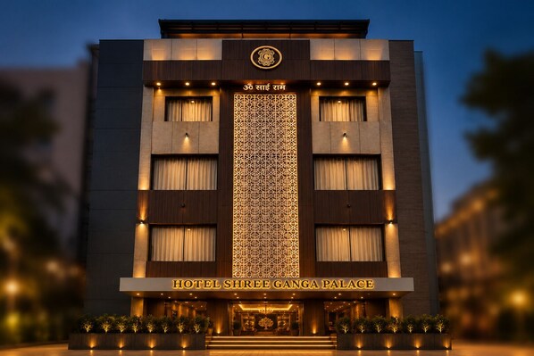 Façade de l’hébergement