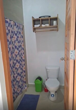 Toallas, jabón, shampoo, papel de baño 