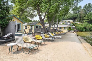 Property grounds - Cabin 15 at Historic Sandy Point Resort W/ Boat Slip and onsite Boat Ramp (Alton)