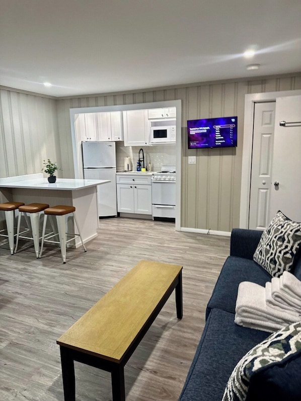 Interior - Cabin 35 at Historic Sandy Point Resort W/ Boat Slip and Boat Ramp (Alton)