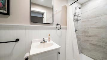 Hair dryer, towels