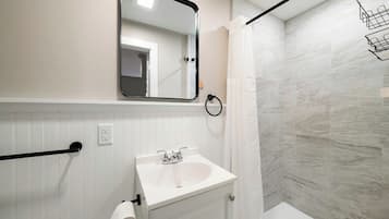 Hair dryer, towels