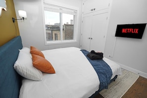 Wifi gratis y ropa de cama
