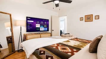 Iron/ironing board, travel crib, WiFi (free), bed sheets