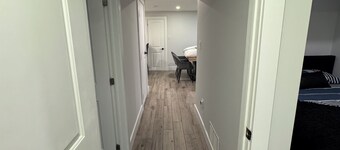 Cozy 2 Bedroom apartment with full kitchen, spacious bath & peaceful backyard.