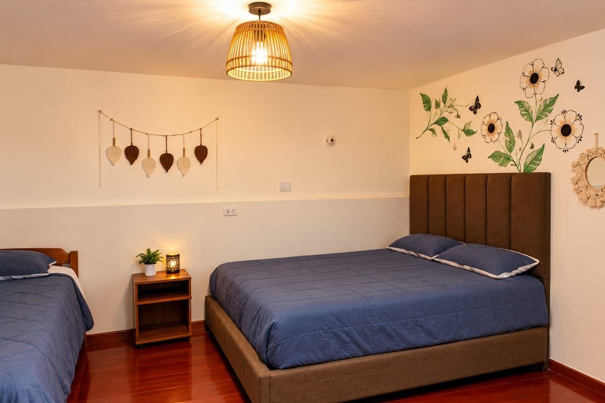 Double Room, Balcony, Courtyard View | Down duvets, free WiFi