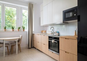 Private kitchen - Stadion Francuska Deluxe Apartment (Warszawa)