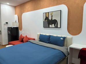 Standard Double Room | Desk, laptop workspace, free WiFi - Tago Ruby Homestay (Dien Hong)