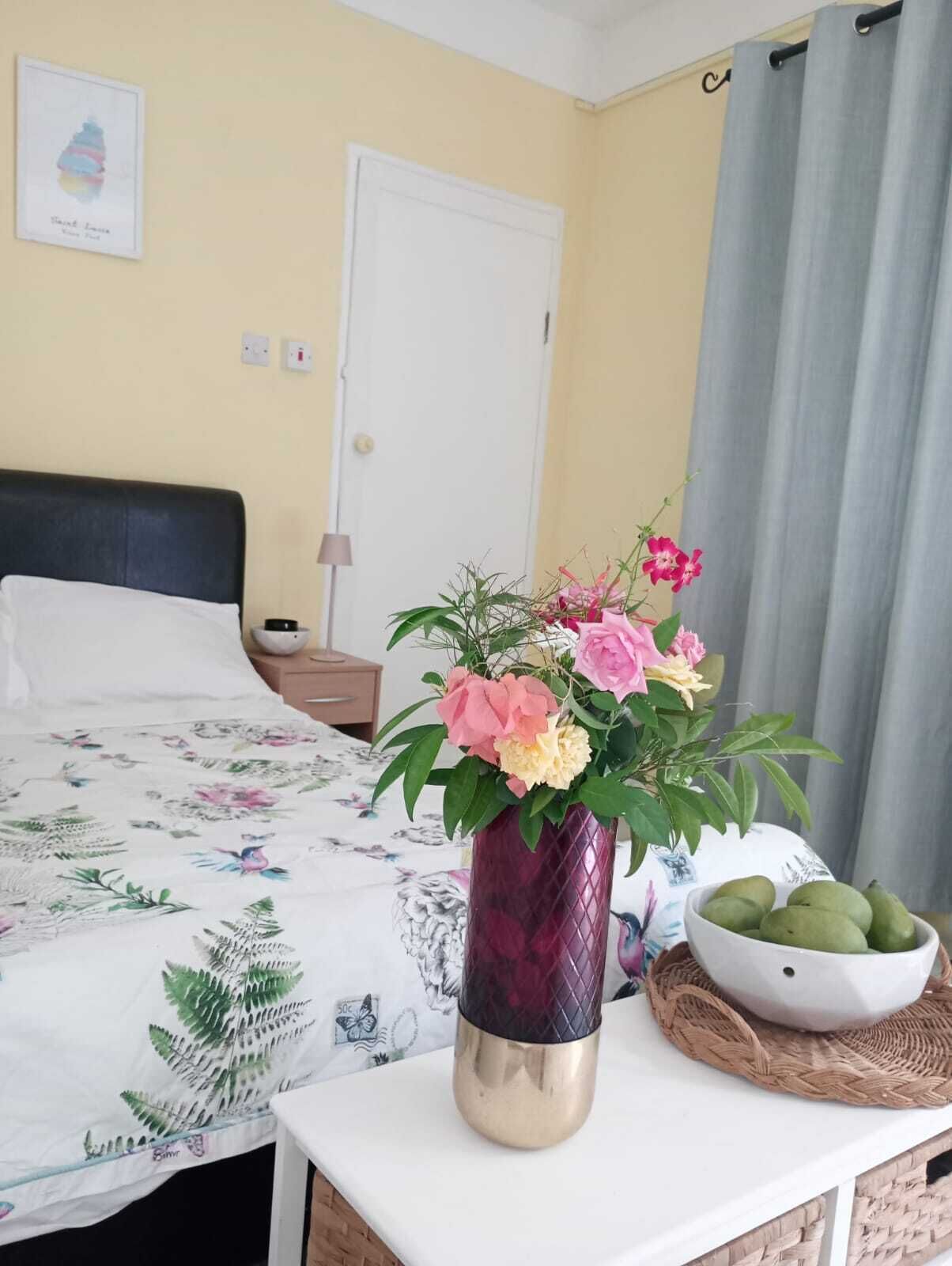 1 chambre, fer et planche à repasser, Wi-Fi gratuit, draps fournis